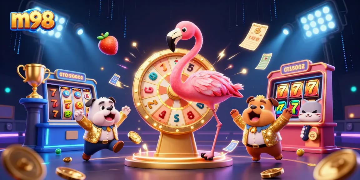 Spin the exciting m98 prize wheel with engaging games and dynamic action for thrilling betting.