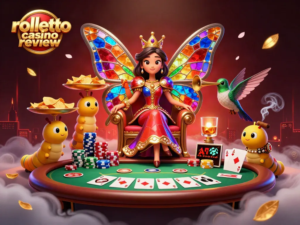 Experience a vibrant rolletto casino review with enchanting characters and engaging gameplay elements in a dynamic scene.