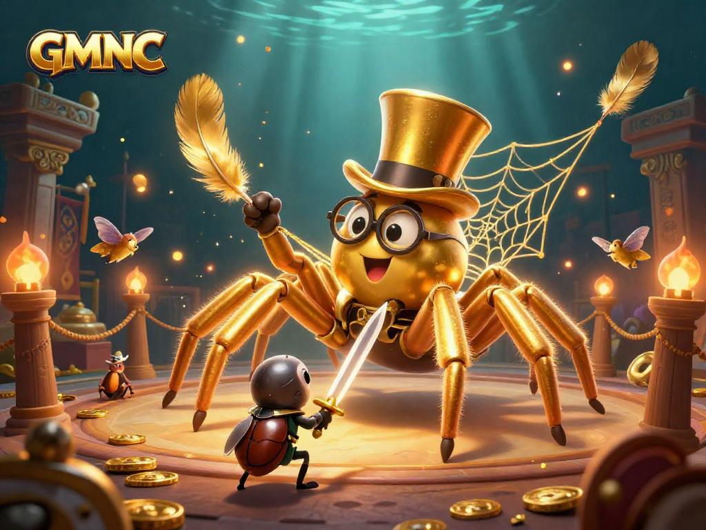 Engage with GMNC's detailed analysis of online casinos through this vibrant 3D illustration.