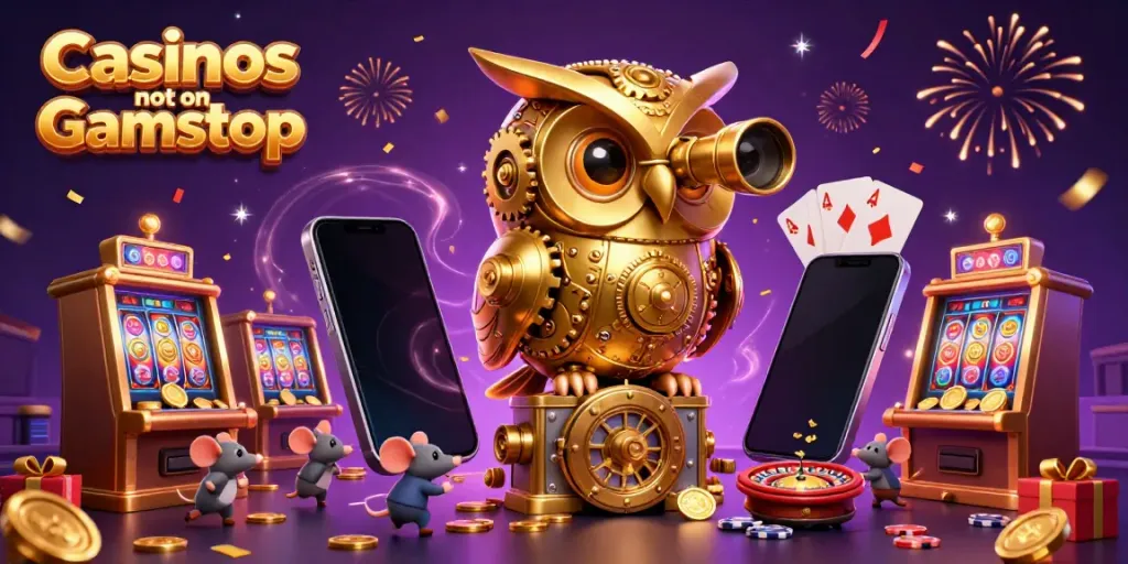 Experience the thrill of Casinos not on Gamstop with exciting game elements and vibrant casino atmosphere.