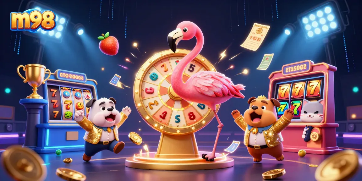 Spin the exciting m98 prize wheel with engaging games and dynamic action for thrilling betting.